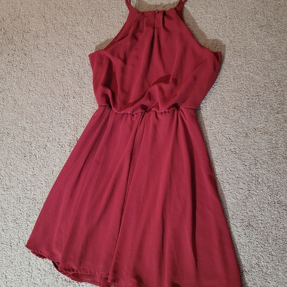 blue rain medium dress - Picture 6 of 7